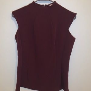 sleeveless professional top